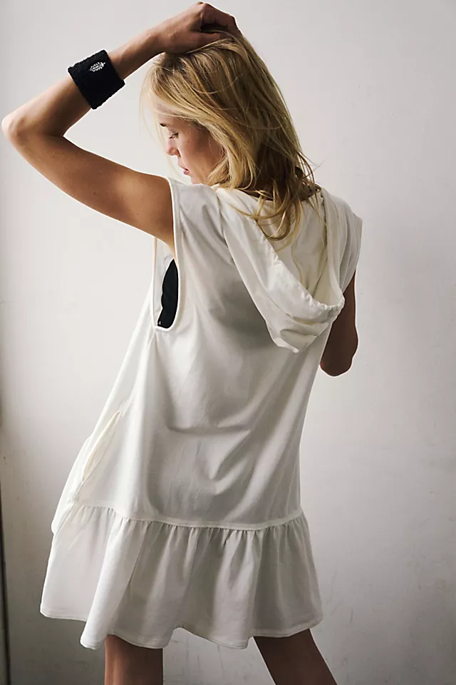 Hot Shot Hoodie Dress Magnolia