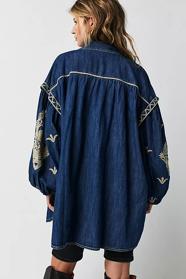 Myna Denim Tunic Indigo