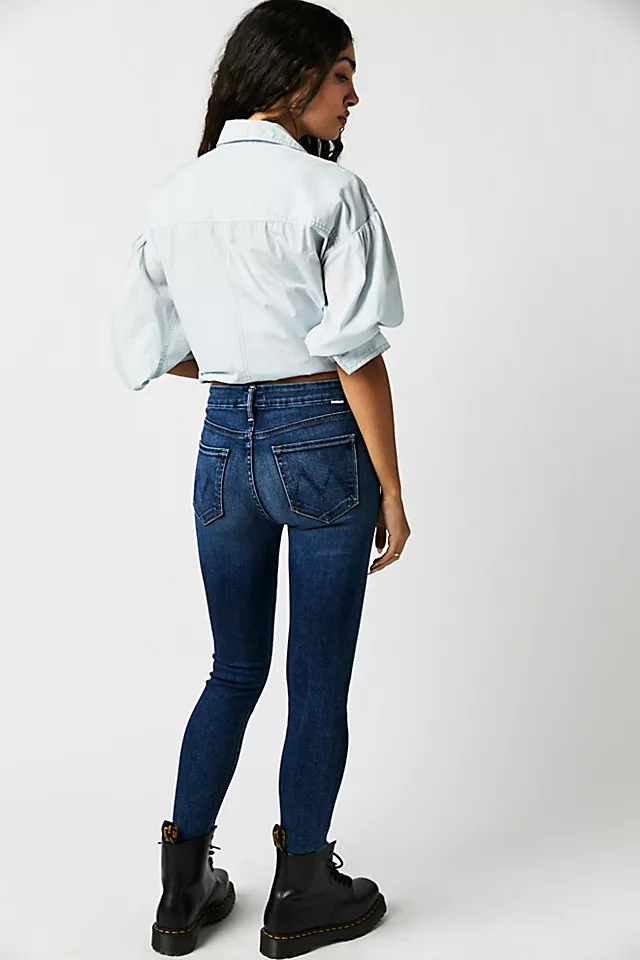 MOTHER The Looker Ankle Fray Jean Need For Speed