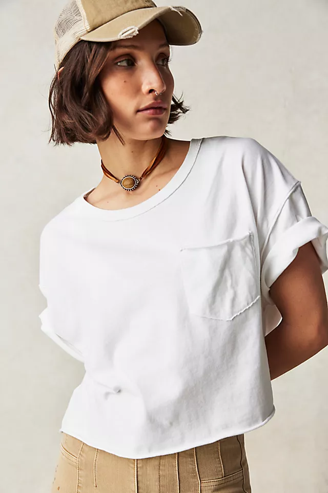 We The Free Fade Into You Short Sleeve Tee Ivory