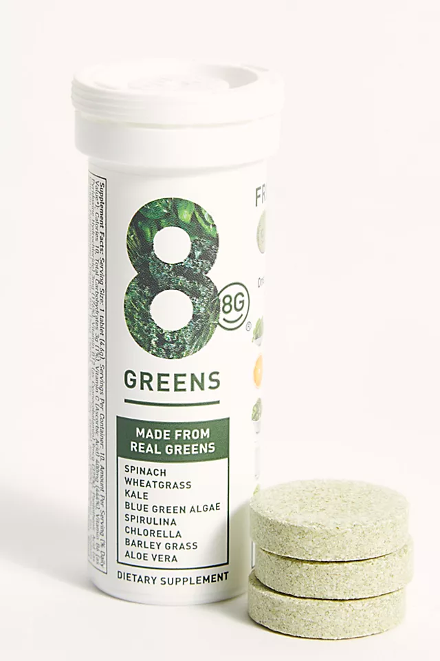8Greens Tablets 6-Pack Green