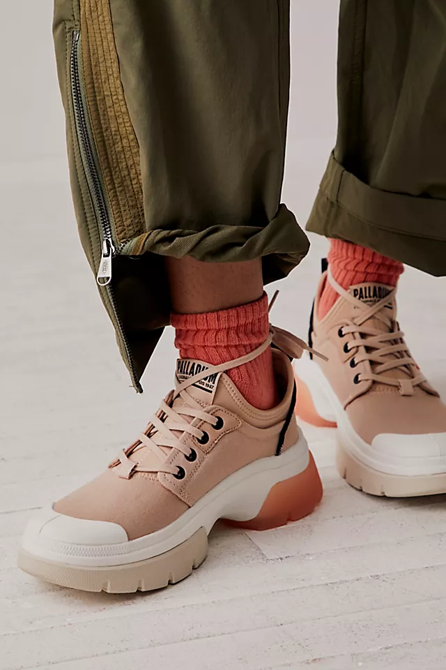 Pallawave Lo Metro Sneaker Boots Nude Dust