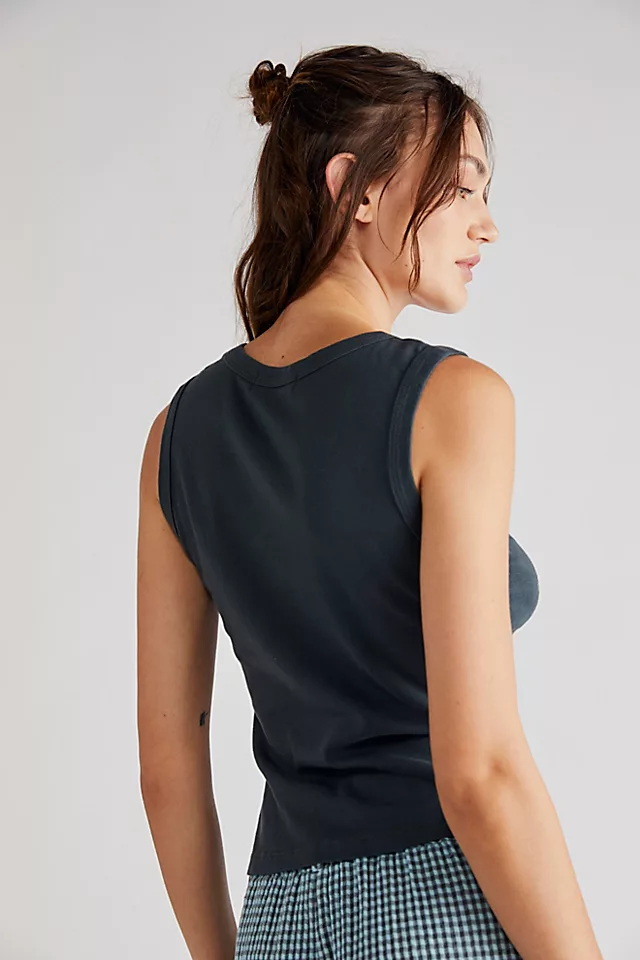 Billy Joel 52nd Street Tank Vintage Black