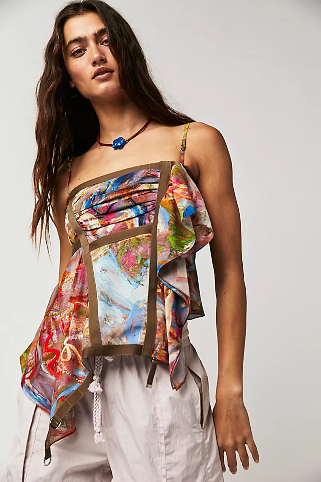 Diesel Antur Printed Top Multi