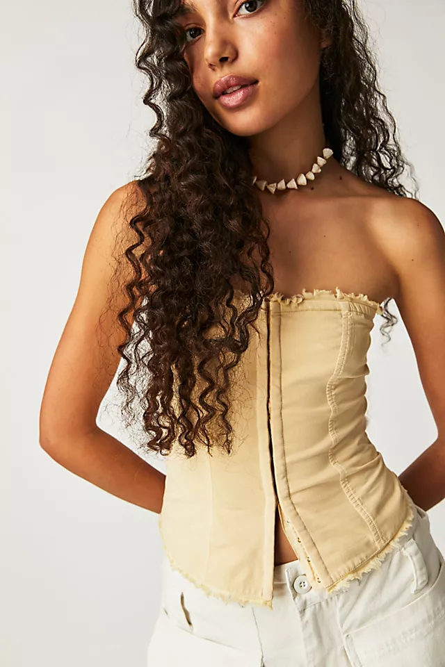 Just A Minute Tube Top Peach Sands