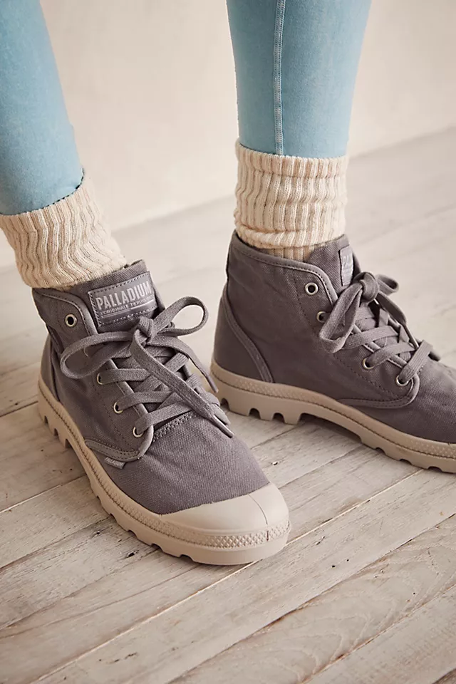 Pampa Hi Canvas Boots Grey Flannel