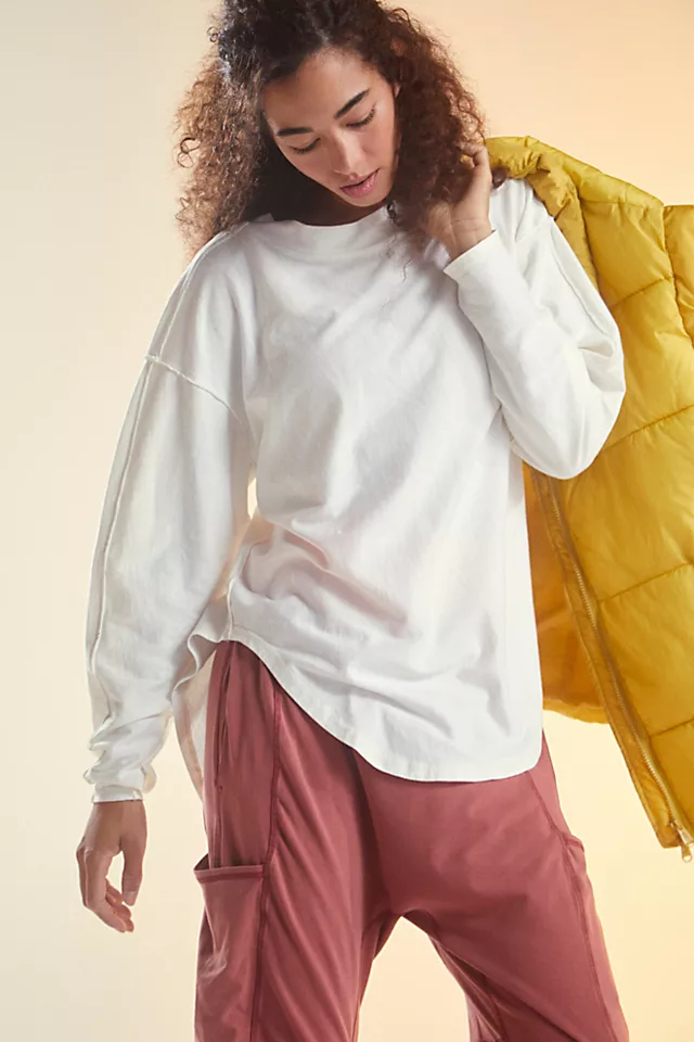 Jordie Long-Sleeve Tee Ivory