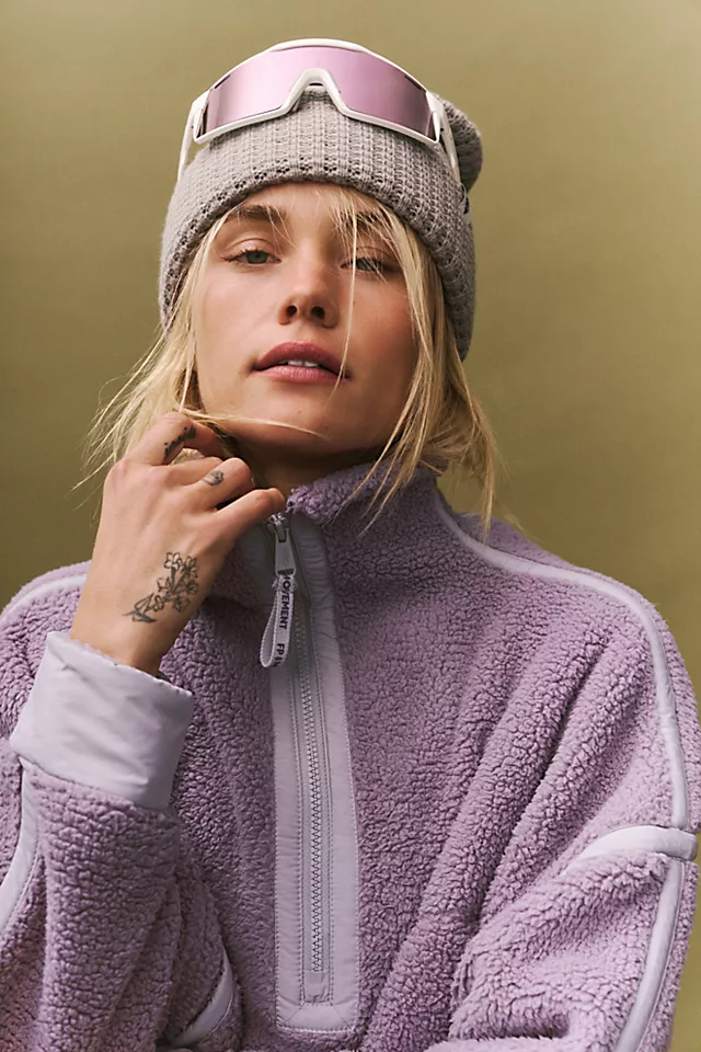 Mountain High 1/2 Zip Fleece Elderberry Combo