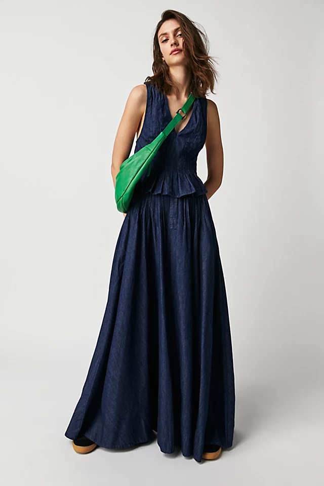 Clean Coastal Denim Set Space Girl Wash