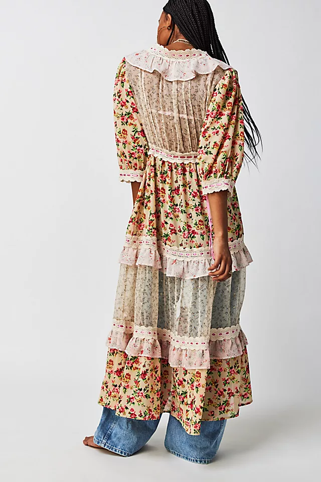 Arabella Mixed Print Kimono Picnic Combo