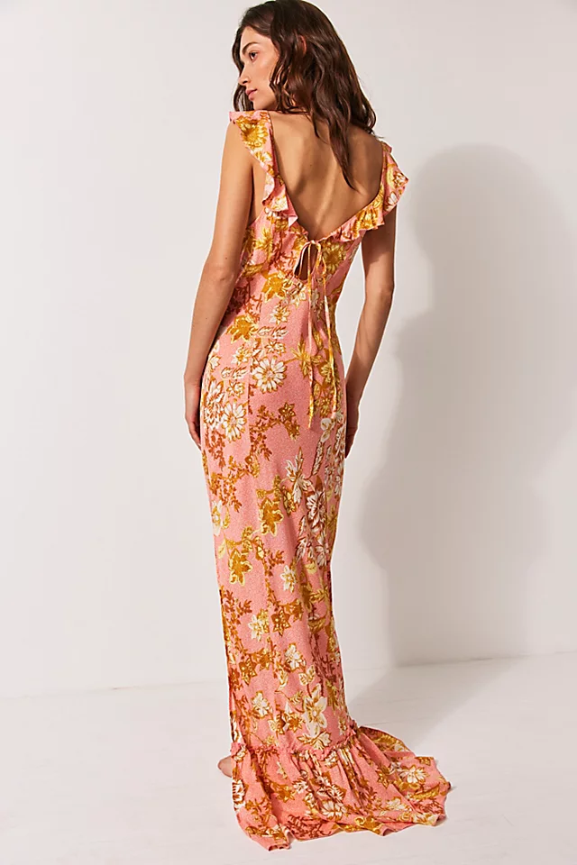 Remind Me Maxi Slip Coral Combo