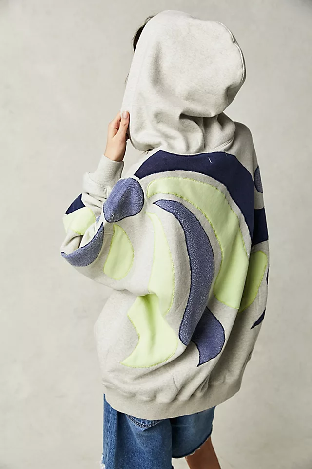 It's A Vibe Hoodie Sorbet Heather Combo