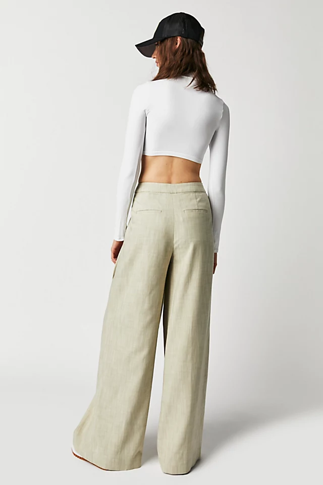 Closed Zola Trousers Light Moss Green
