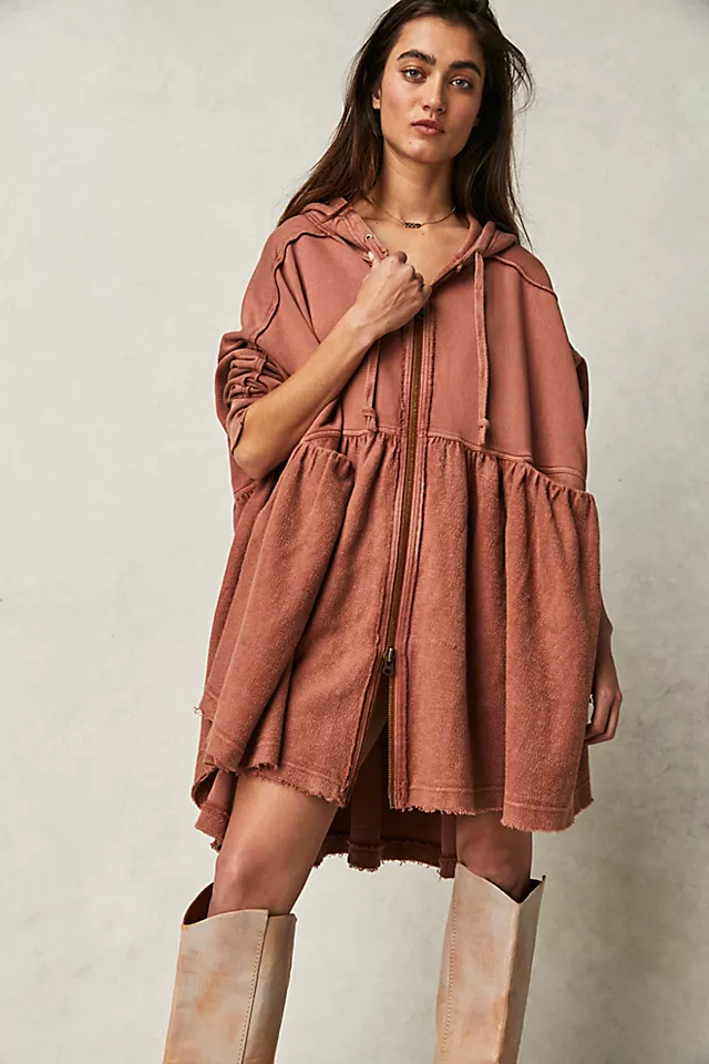 Run Run Cardi Copper Brown