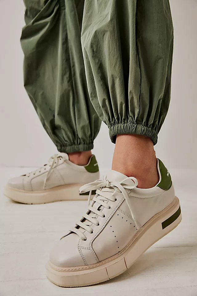 Lily Platform Sneakers Grass