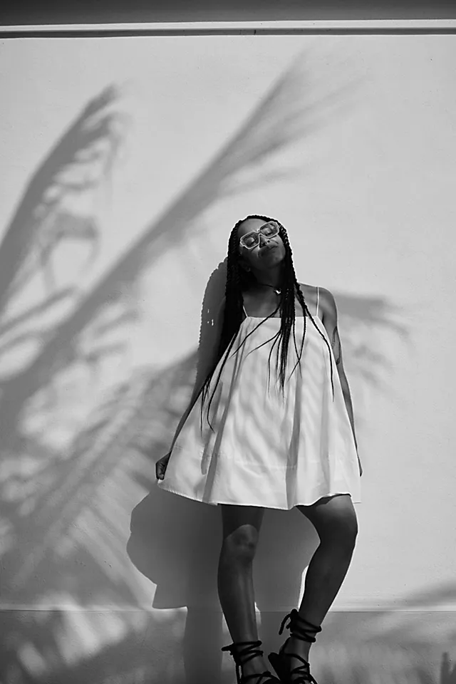 Struttin' Mini Dress Ivory