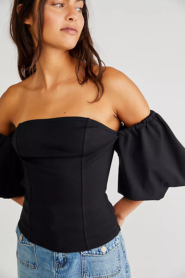 Ever After Top Black