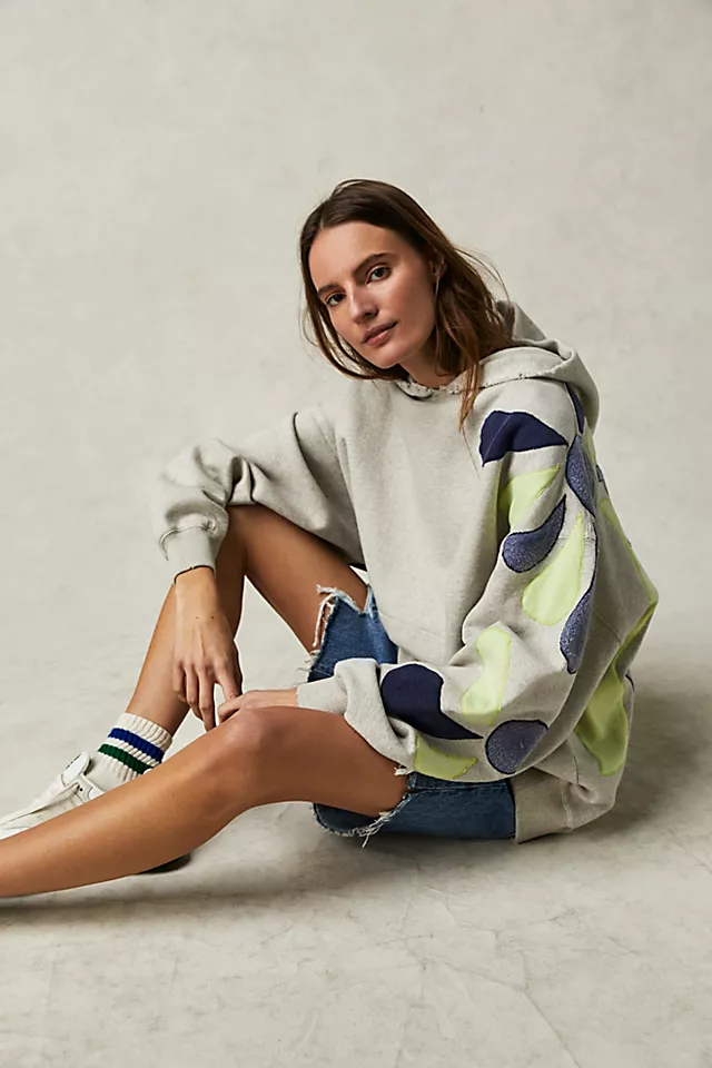 It's A Vibe Hoodie Sorbet Heather Combo