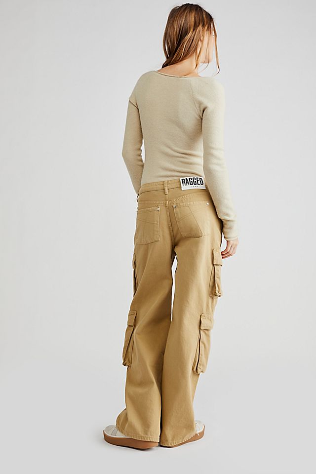 Cargo Release Jeans Stone