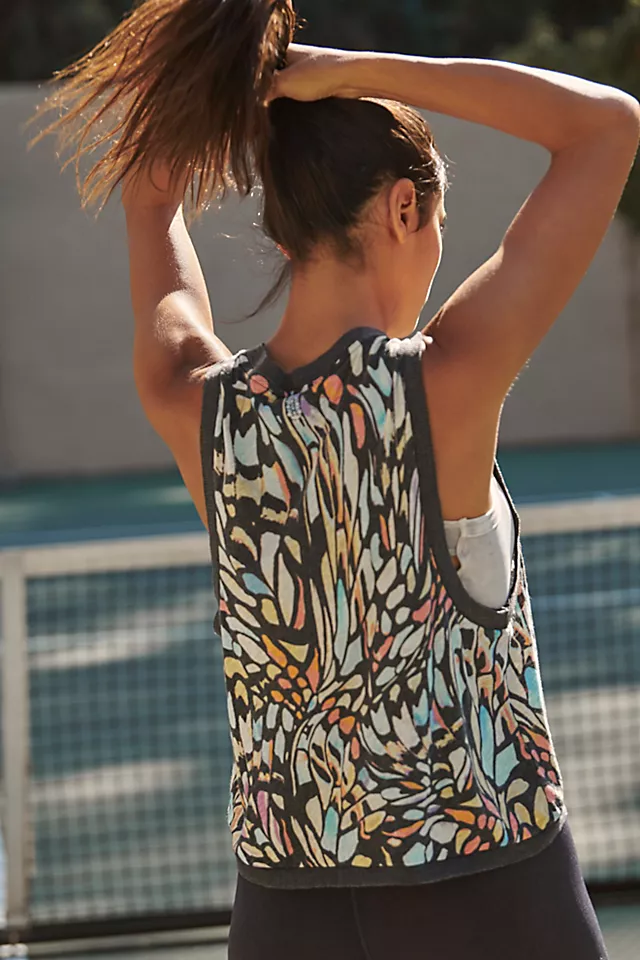 Printed Love Tank Moonlight Combo