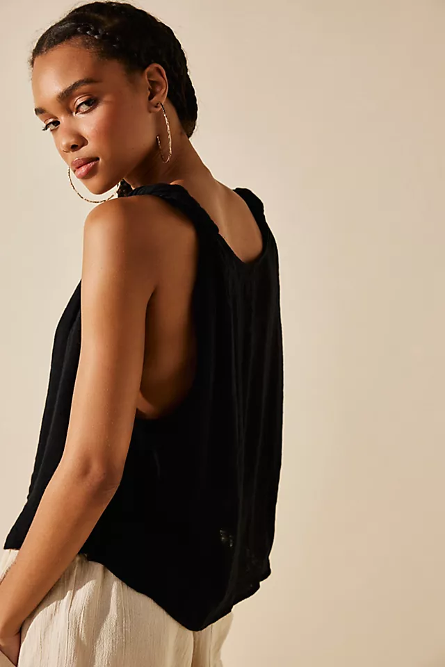 Massima Reversible Top Black