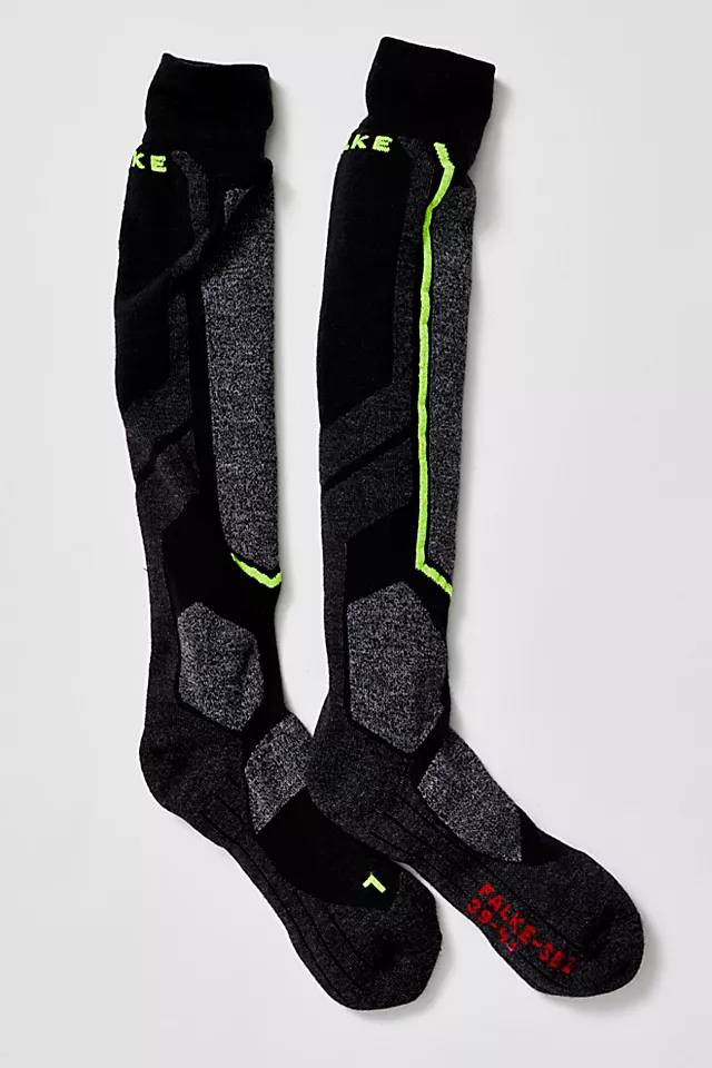 Falke Sb2 Snowboard Socks Black