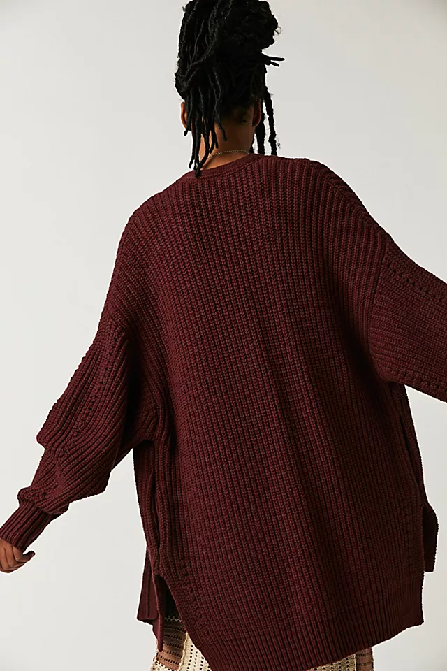 Nightingale Cardi Cinnamon Brown