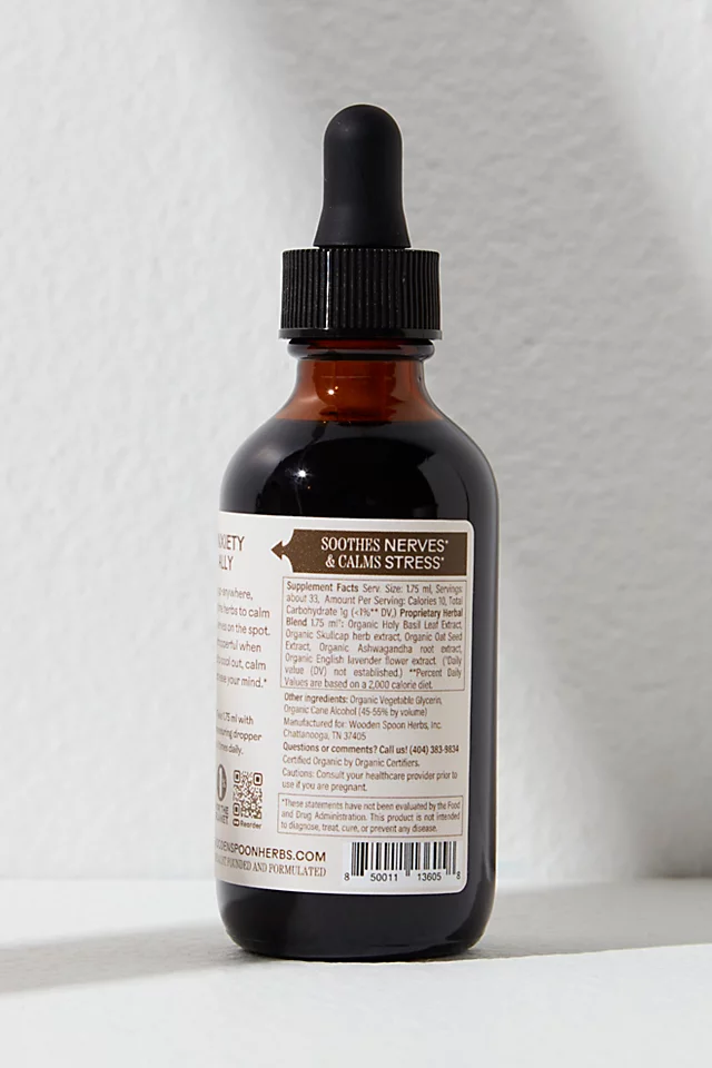 Wooden Spoon Herbs Anxiety Ally One