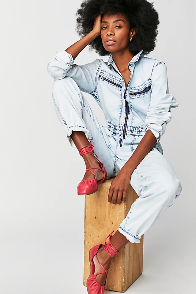 OneTeaspoon Florence Olivia Denim Jumpsuit Florence