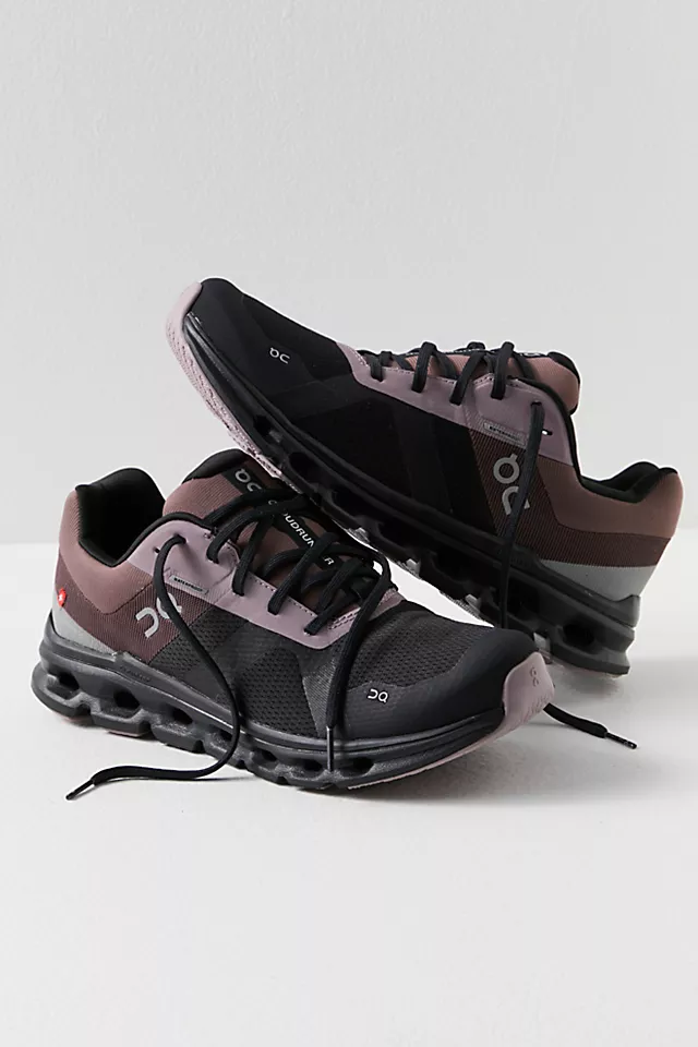 Cloudrunner Waterproof Sneakers Black / Grape