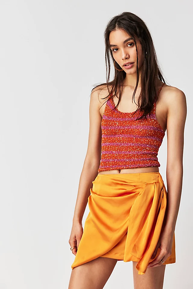 Tach Katniss Tank Fuchsia / Orange