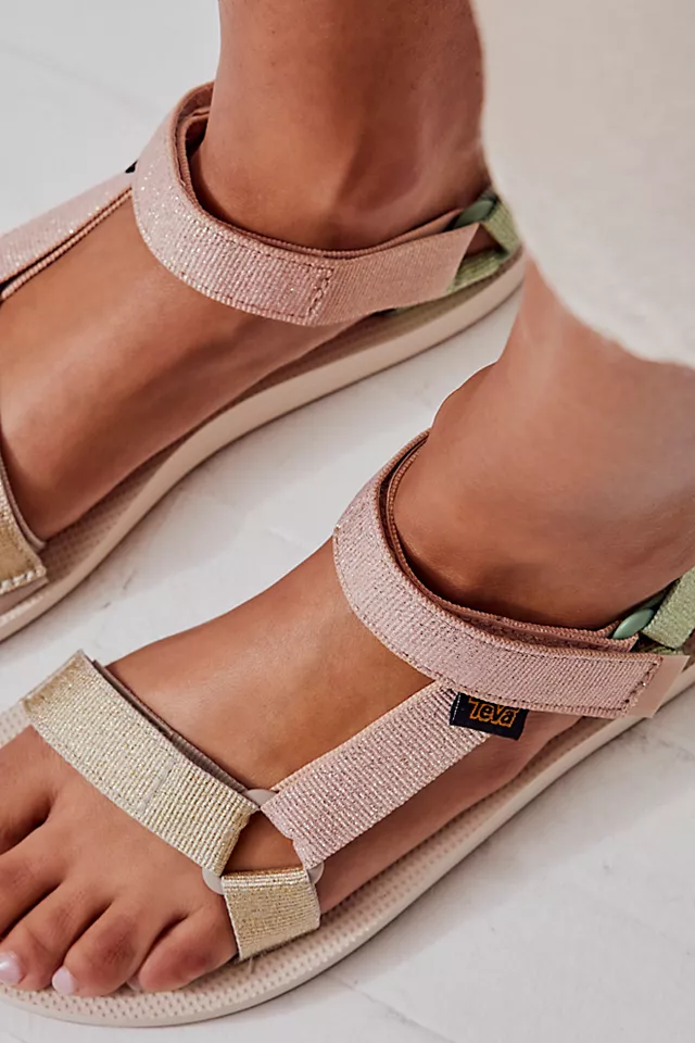 Teva Original Universal Metallic Sandals Metallic Clay Multi