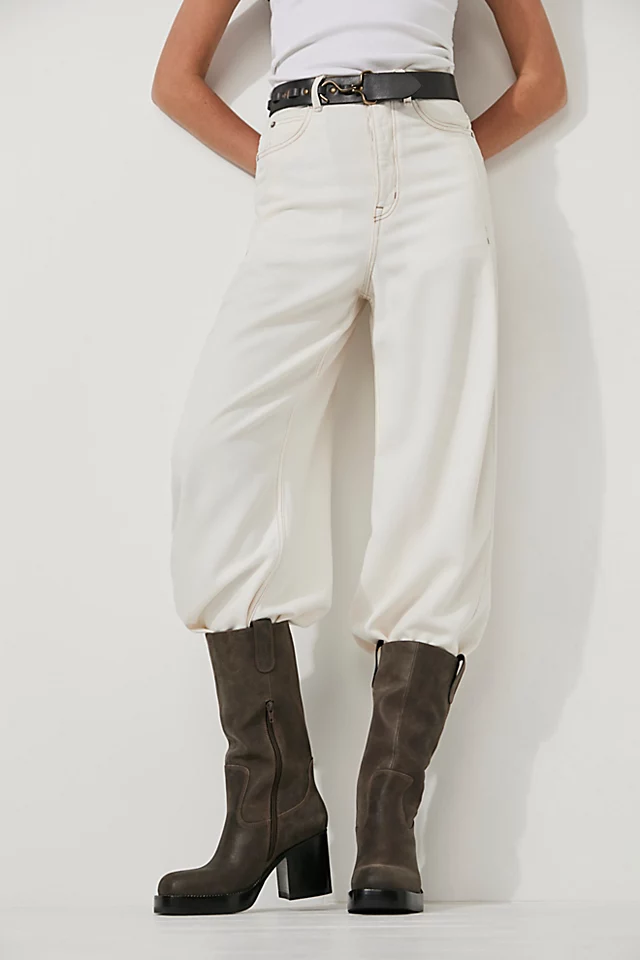 Mae Moto Boots Dark Grey