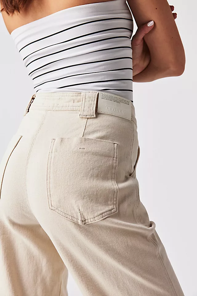 Closed Aria Trouser Jeans Creme