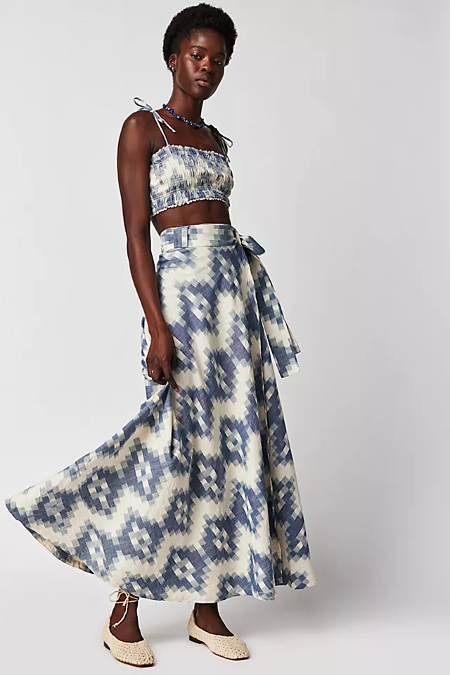 BOTEH Neith Ikat Set Blue