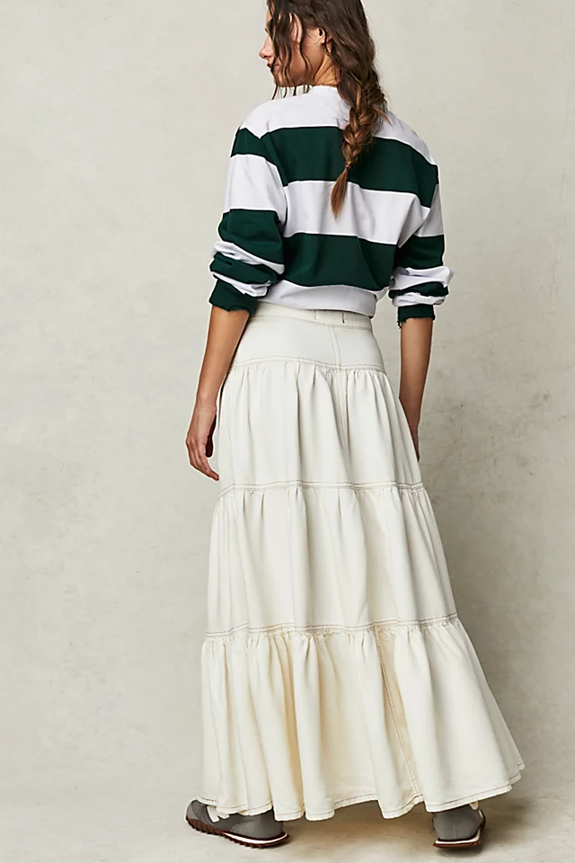 Dreamweaver Maxi Skirt Tofu