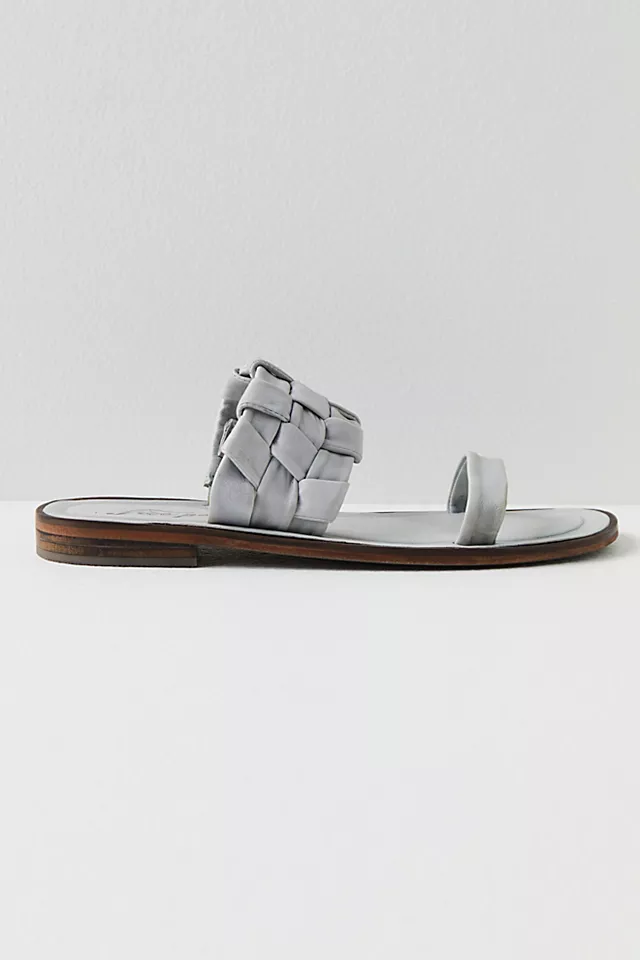 Woven River Slip-On Sandals Dove