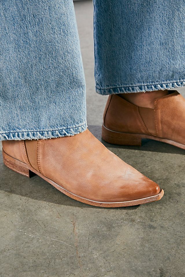 Brixton Shoeboots Washed Tan