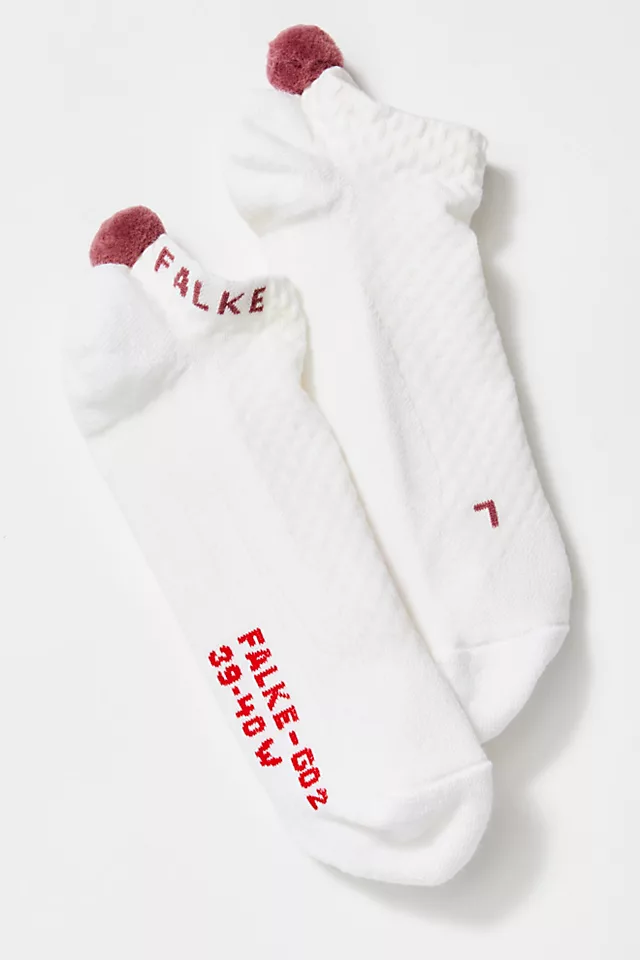 Falke Go2 Pompom Socks White
