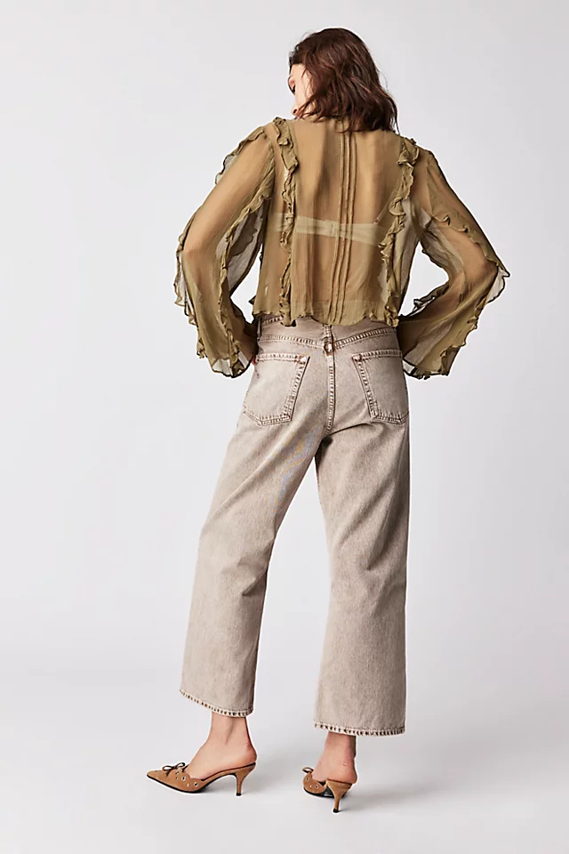 Citizens of Humanity Gaucho Jeans Ponytail