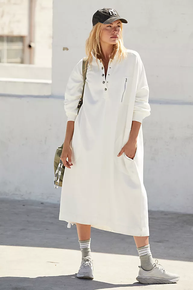 Block Party Sweat White