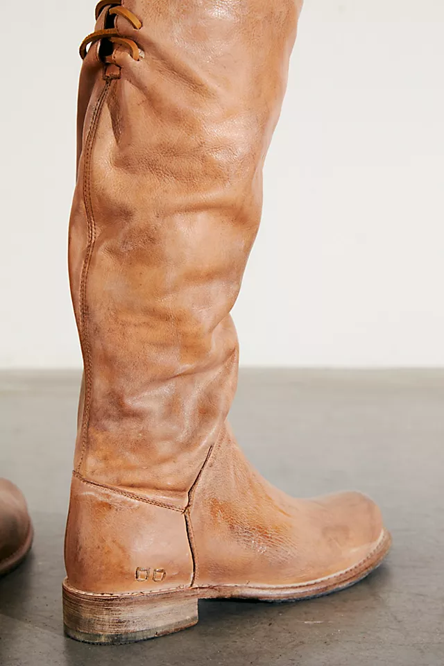 Manchester Tall Boots Tan Rustic