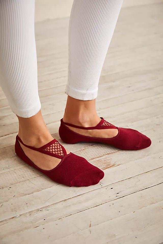 Arebesk Muse Grip Socks Red