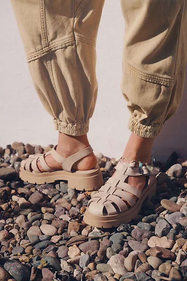 Delaney Fisherman Platforms Natural Sand