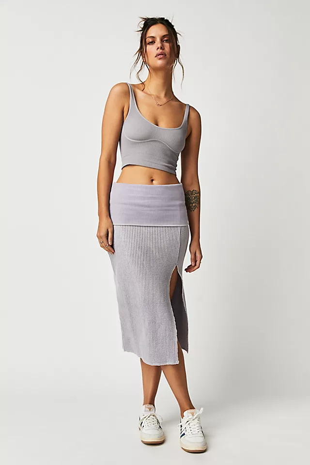 FP One Pari Midi Skirt Light Lavender