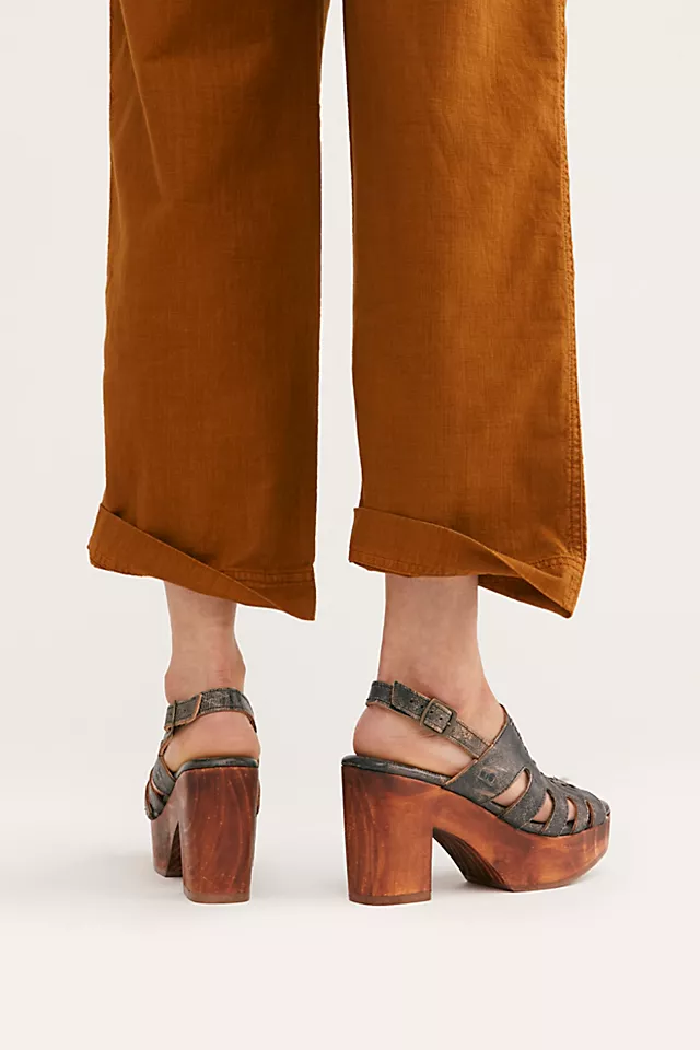 Tessa Clogs Black Lux