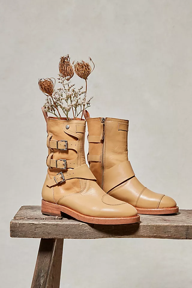We the Free Dusty Buckle Boots Sand