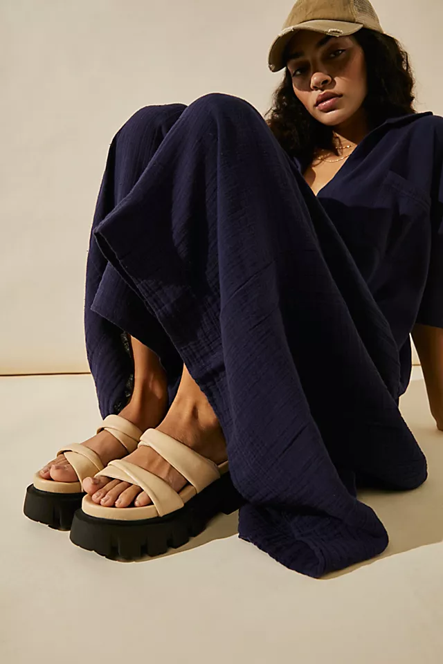 Jones Beach Lug Sole Sandals Sand