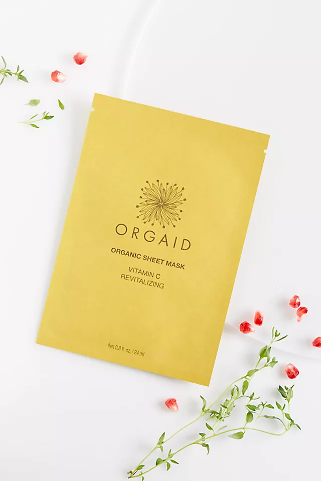 ORGAID Vitamin C Revitalizing Organic Mask Organic mask