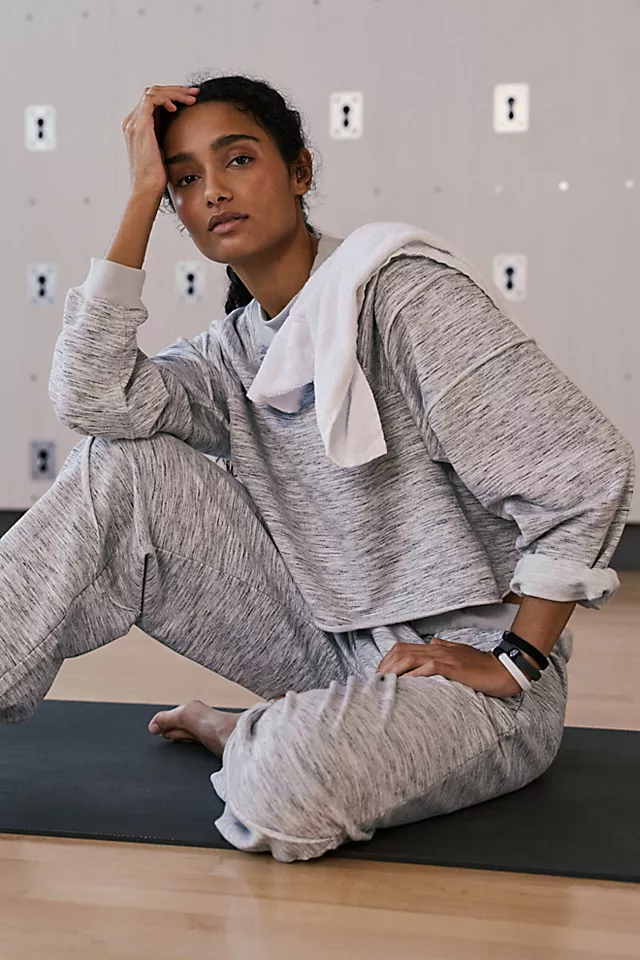 Keep It Moving Set Light Heather Grey